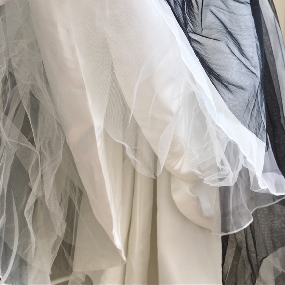 Strapless Hi-Lo Gown - Picture 5 of 10